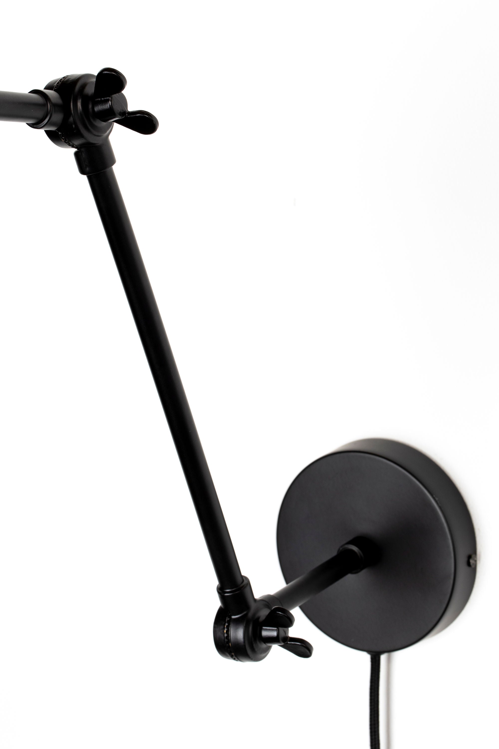 Xavi Black Wall Light